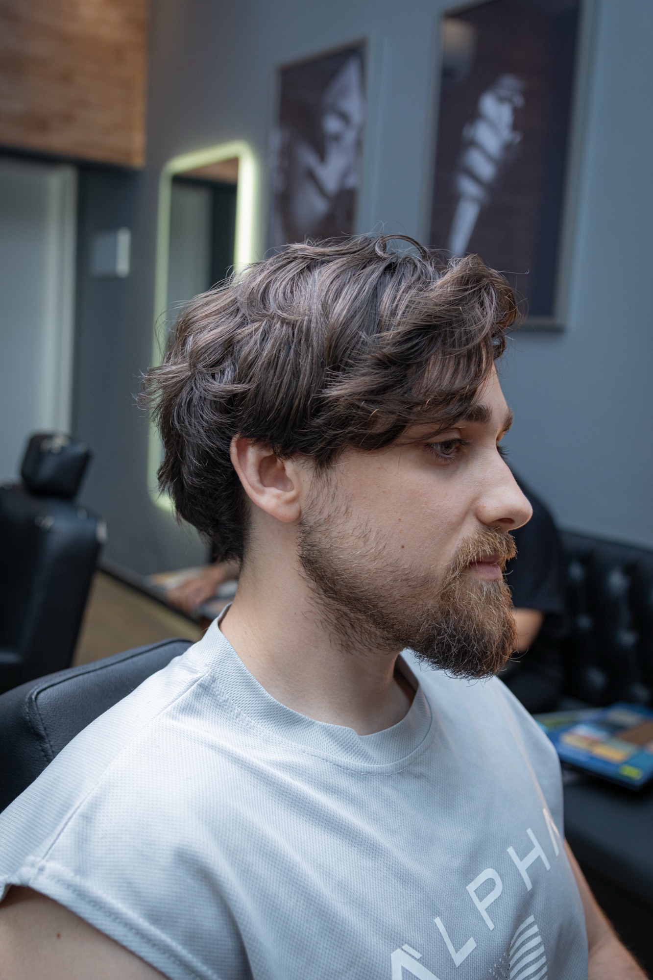 Ambiente da barbearia
